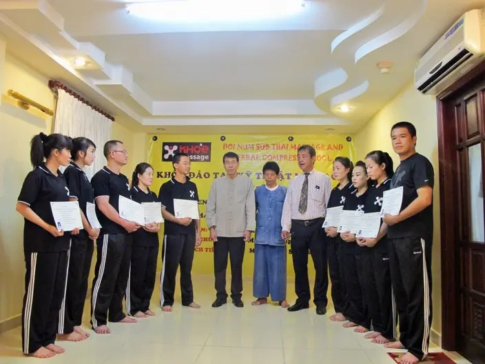 Toksen training course with Thai masters at Khoẻ Spa