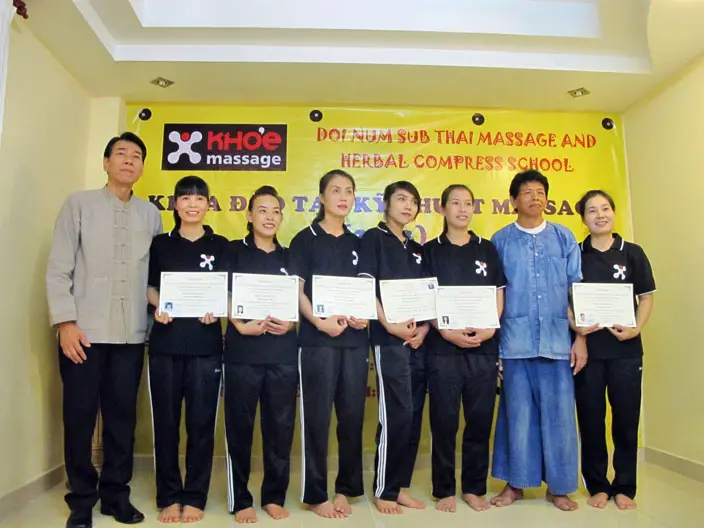 Toksen training course with Thai masters at Khoẻ Spa
