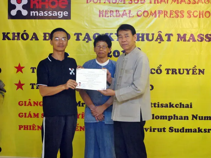 Toksen training course with Thai masters at Khoẻ Spa
