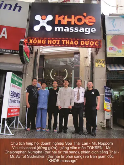 Toksen training course with Thai masters at Khoẻ Spa